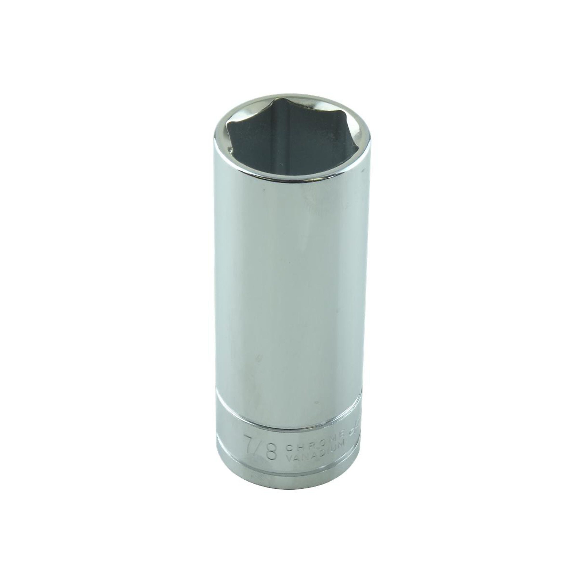 K Tool International 7/8in. Deep Socket — 1/2in. Drive, 6-Point, Chrome Vanadium Steel, Model# KTI23228